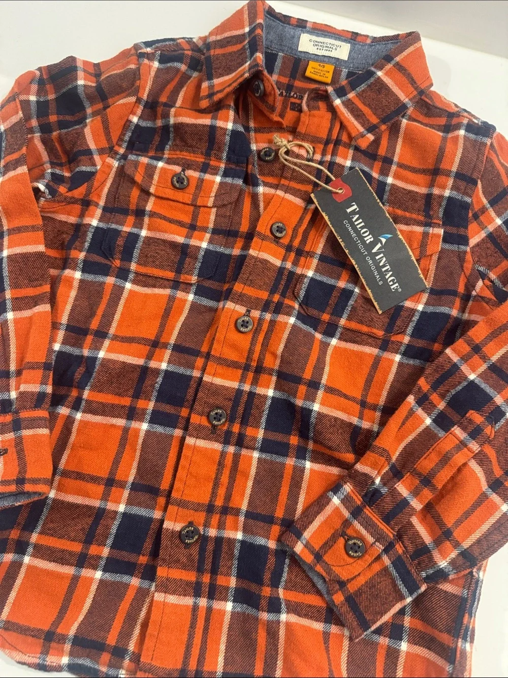 Tailor Vintage Flannel Shirt